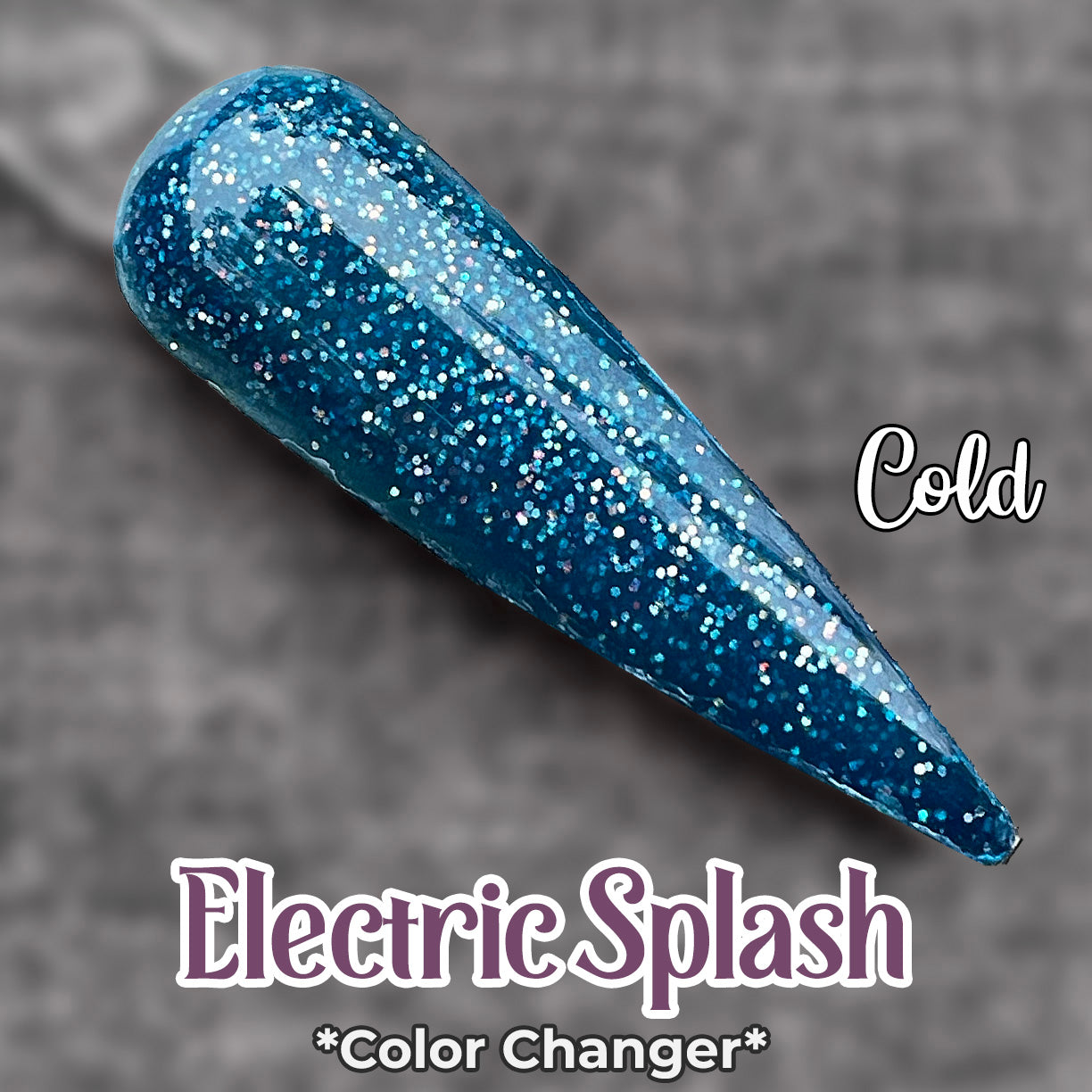 Electric Splash Nail Dip Powder