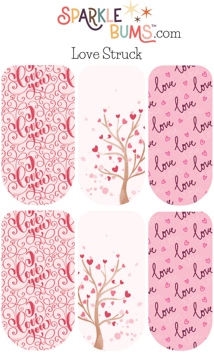 Love Struck Waterslide Decals