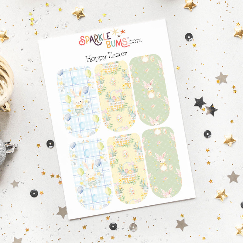 Hoppy Easter Waterslide Decals