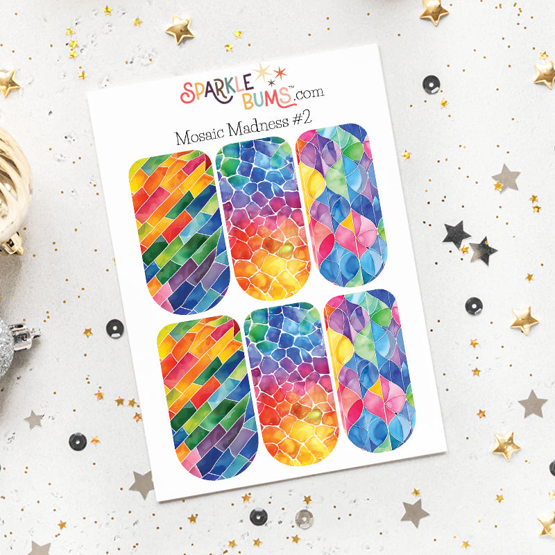 Mosaic Madness #2 Waterslide Decals