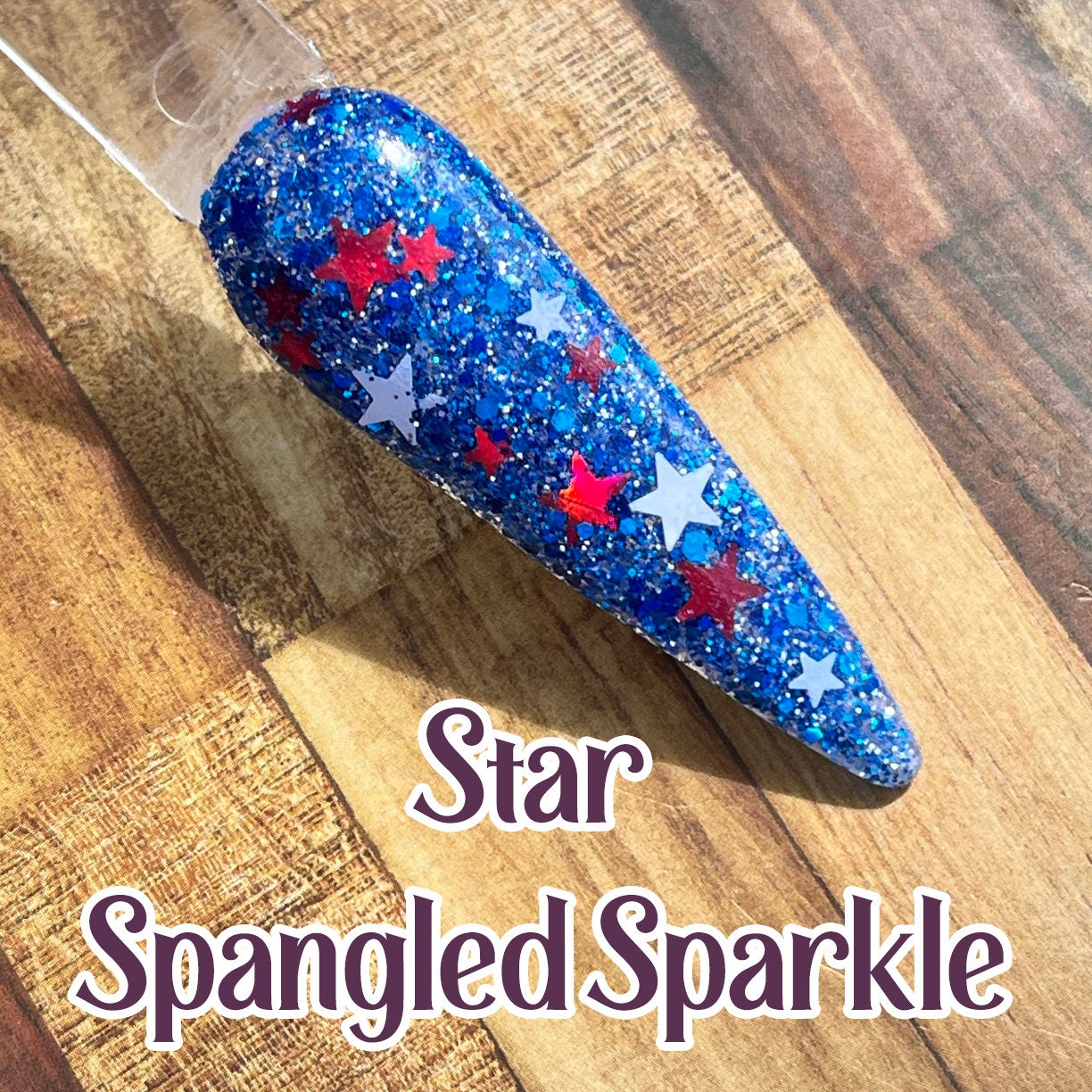 Star Spangled Sparkle Nail Dip Powder