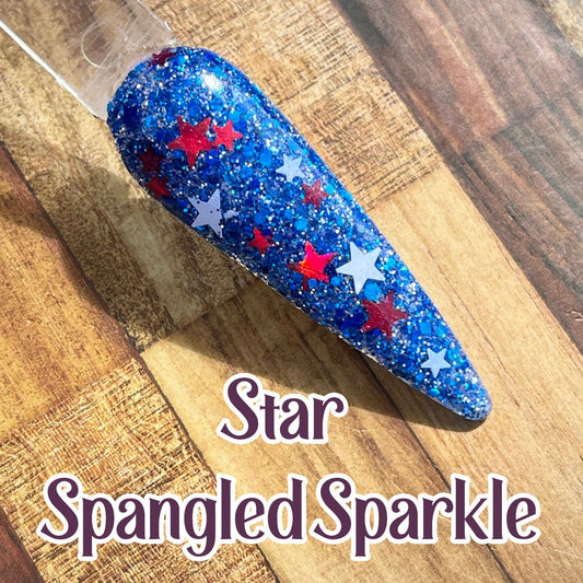 Star Spangled Sparkle Nail Dip Powder