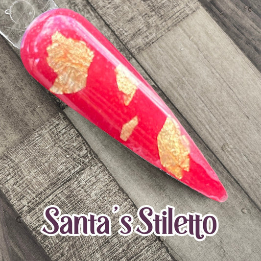Santa's Stiletto Nail Dip Powder