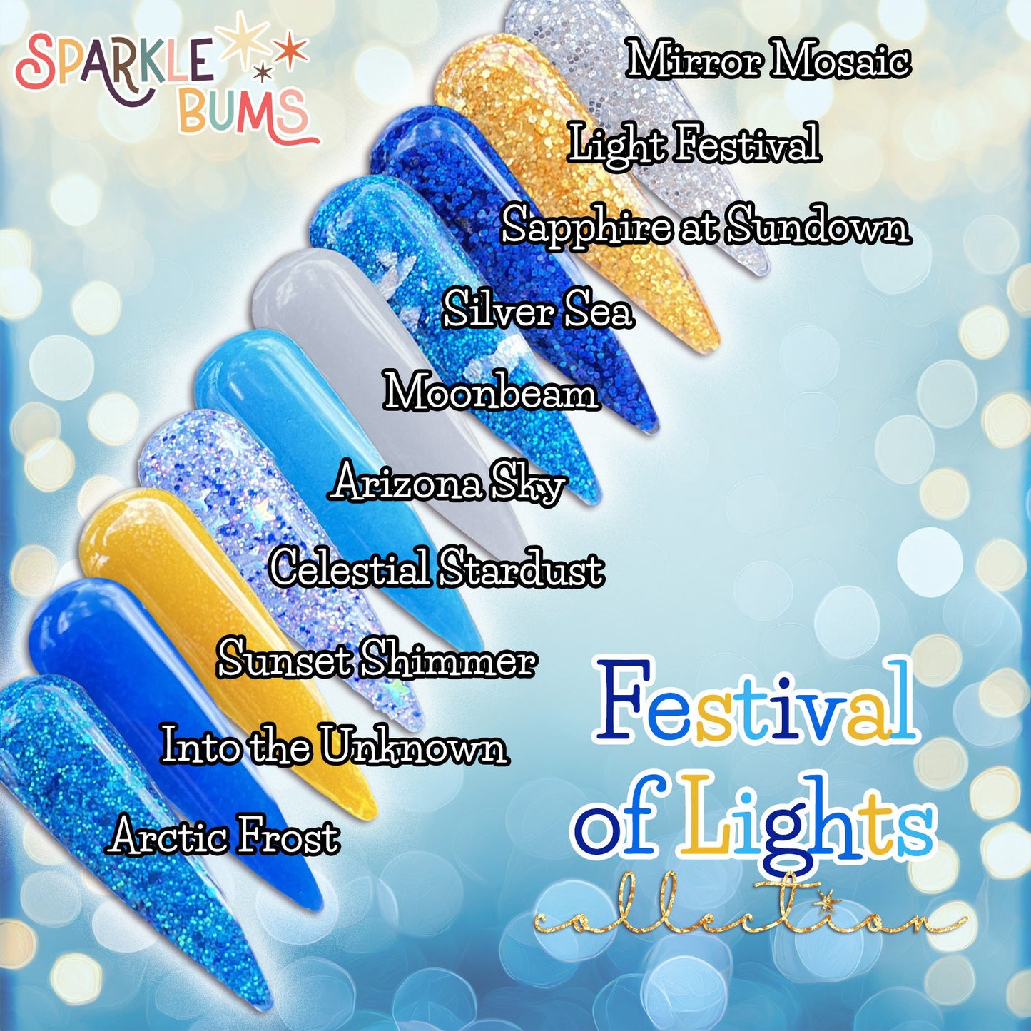 Festival of Lights Collection Nail Dip Powder