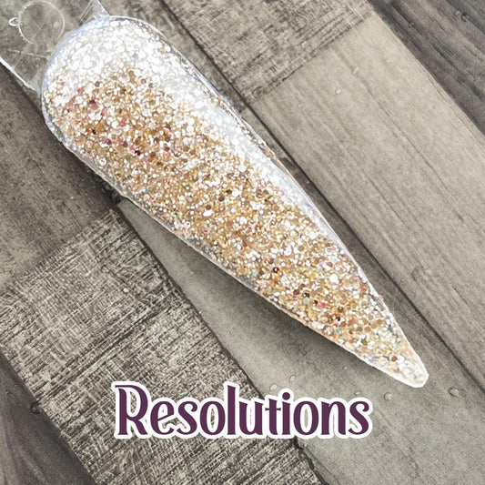 Resolutions Nail Dip Powder