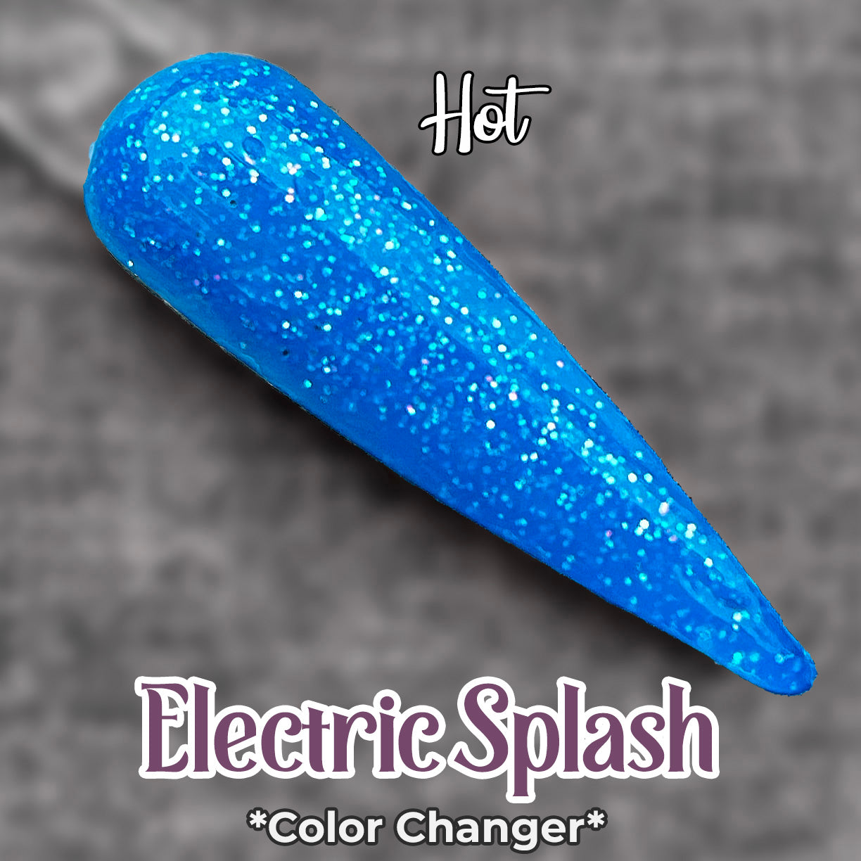 Electric Splash Nail Dip Powder