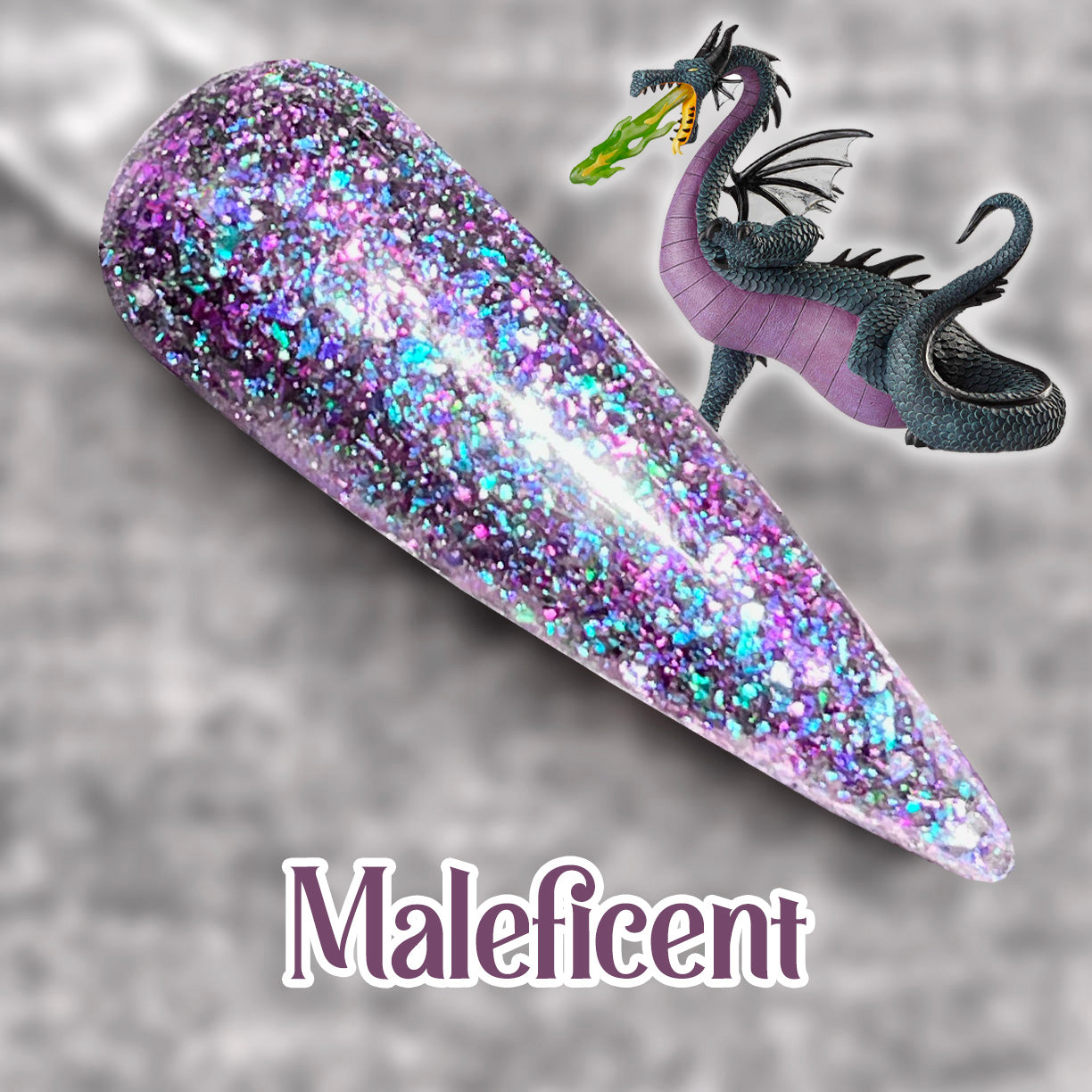 Maleficent Nail Dip Powder