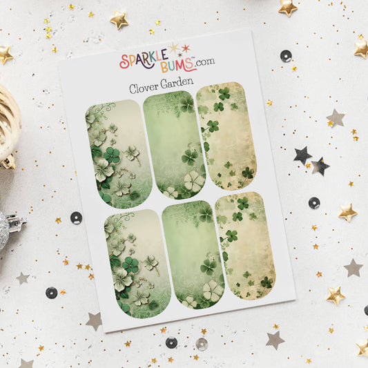 Clover Garden Waterslide Decals