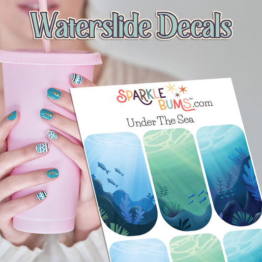 Under the Sea Waterslide Decals