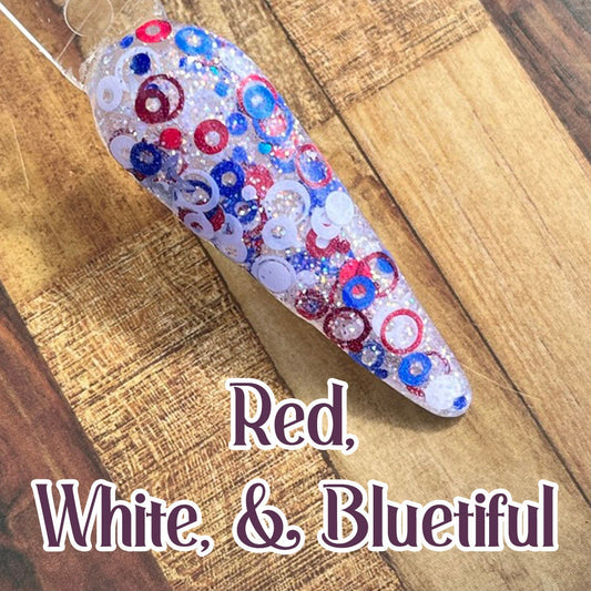 Red, White, and Bluetiful Nail Dip Powder