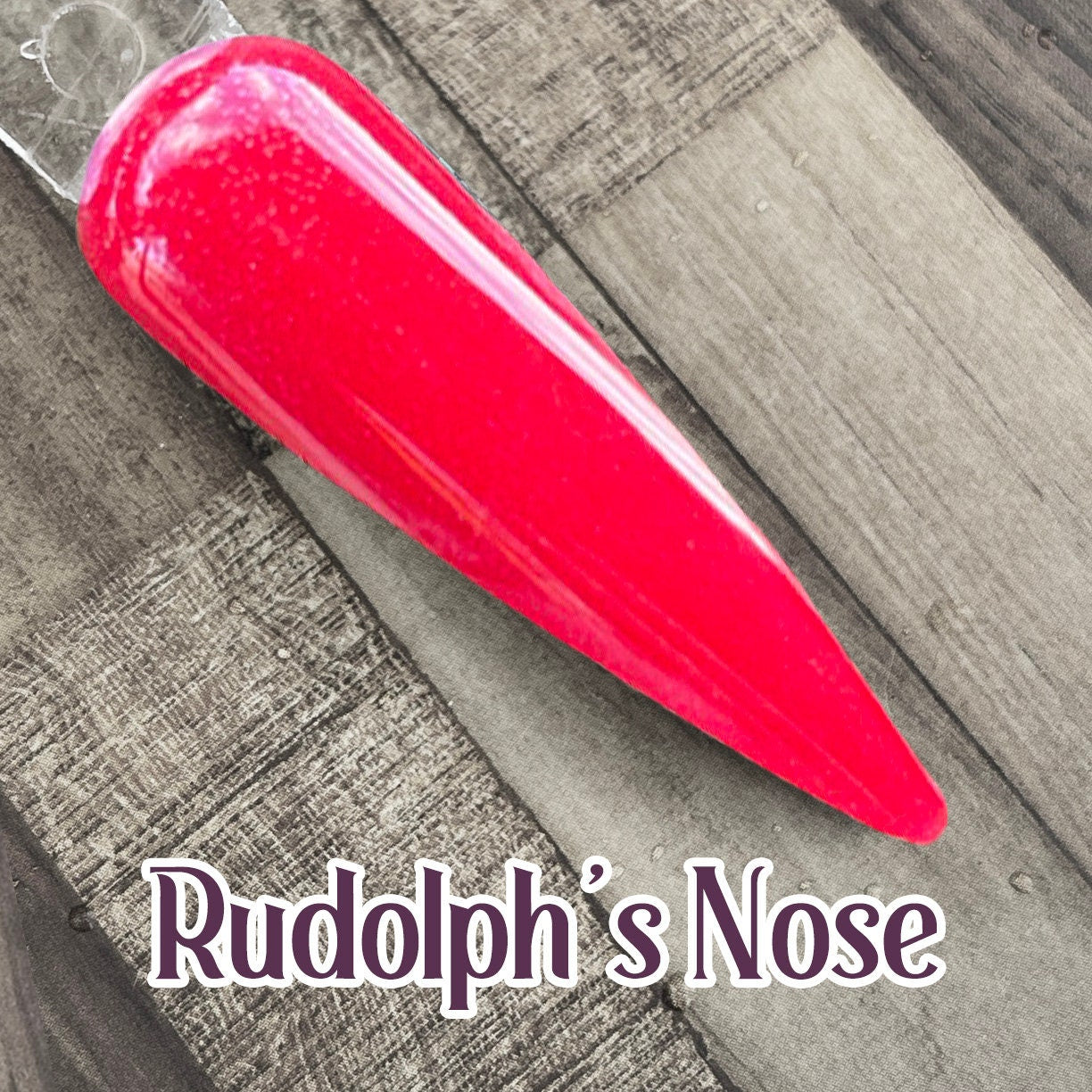 Rudolph's Nose Nail Dip Powder